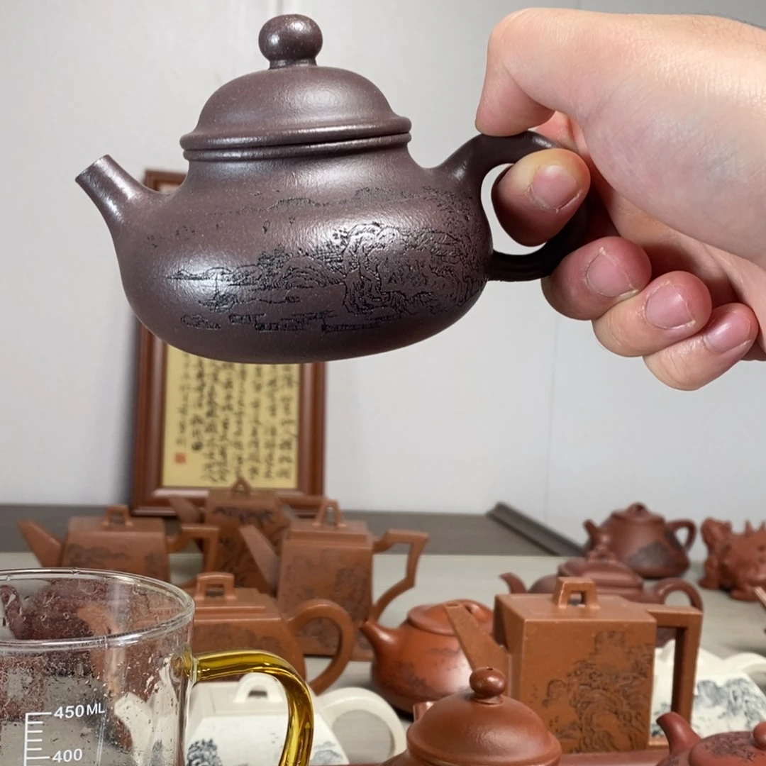 茶壶紫砂原矿泥料传统工艺制作