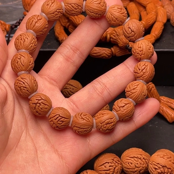 手串桃核绣球桃核13