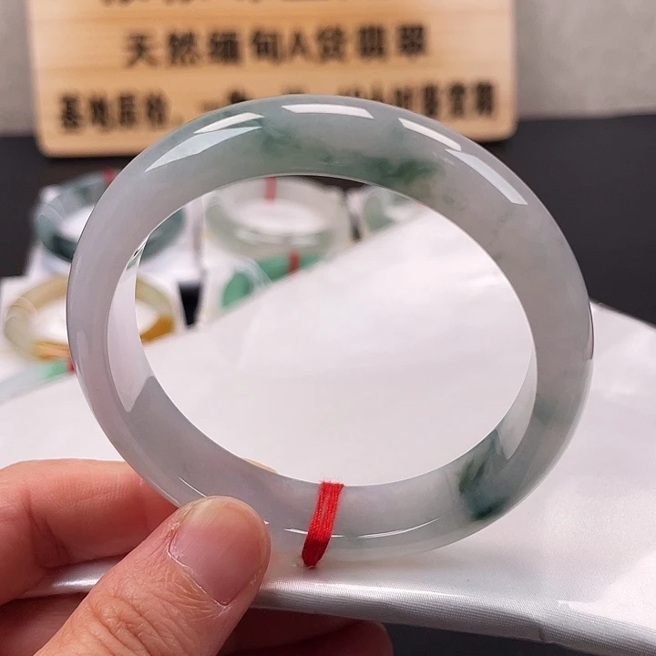 翡翠未镶嵌手镯手镯54