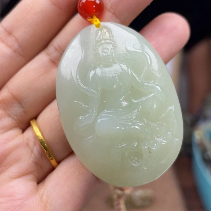 颈饰未镶嵌和田玉