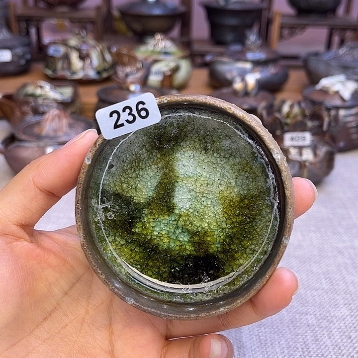 裸柴烧手工陶瓷茶器