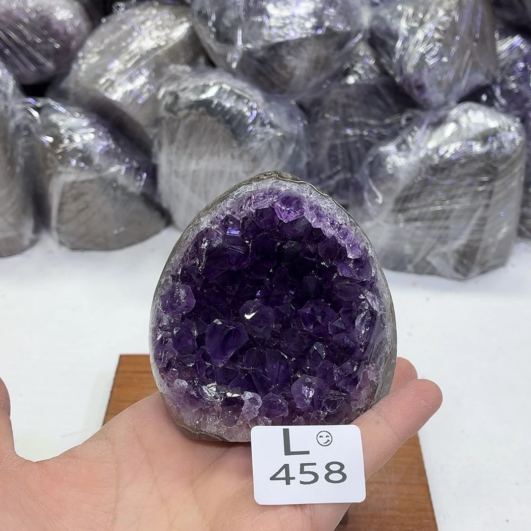 未镶嵌摆件水晶天然紫水晶