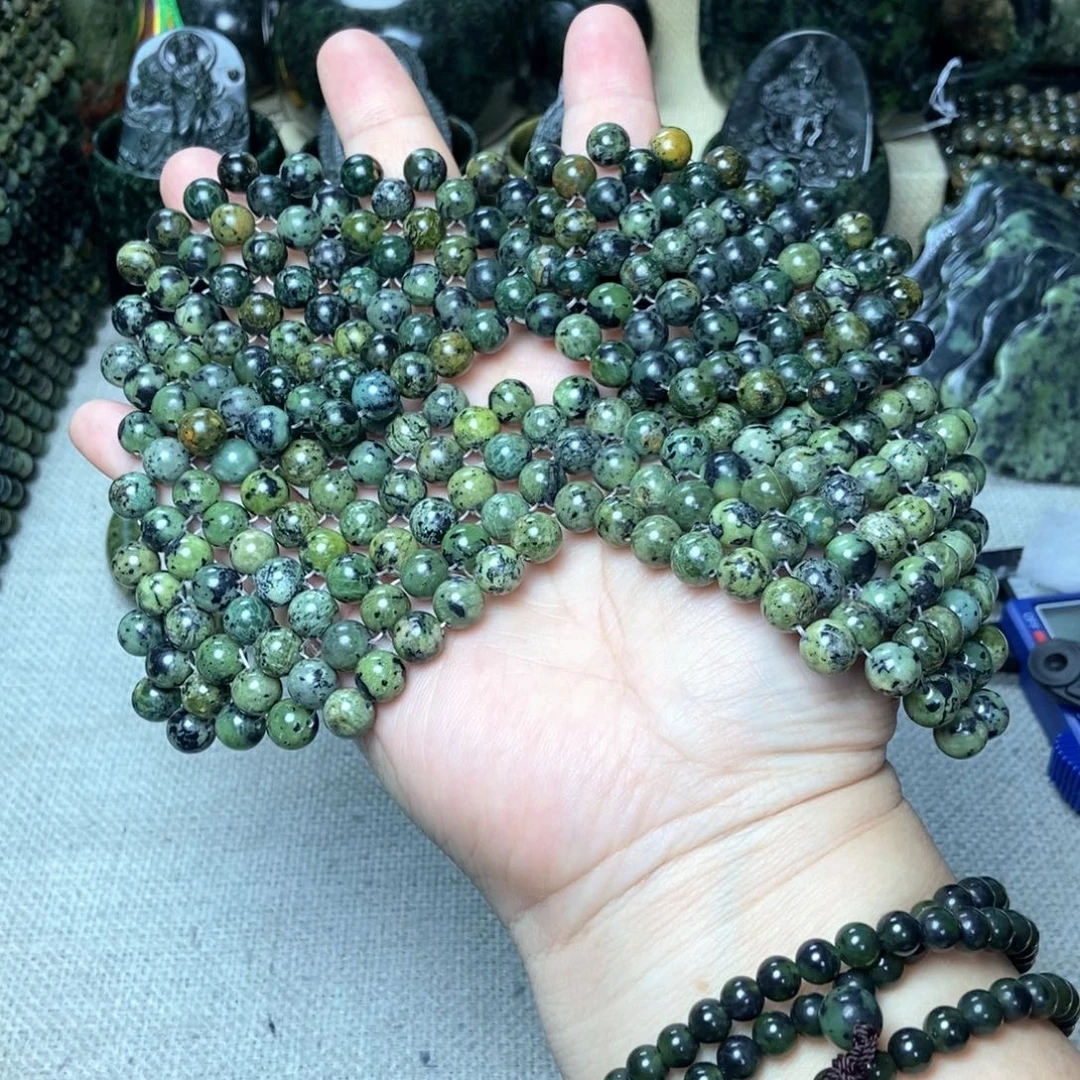 蛇纹石玉未镶嵌眼罩