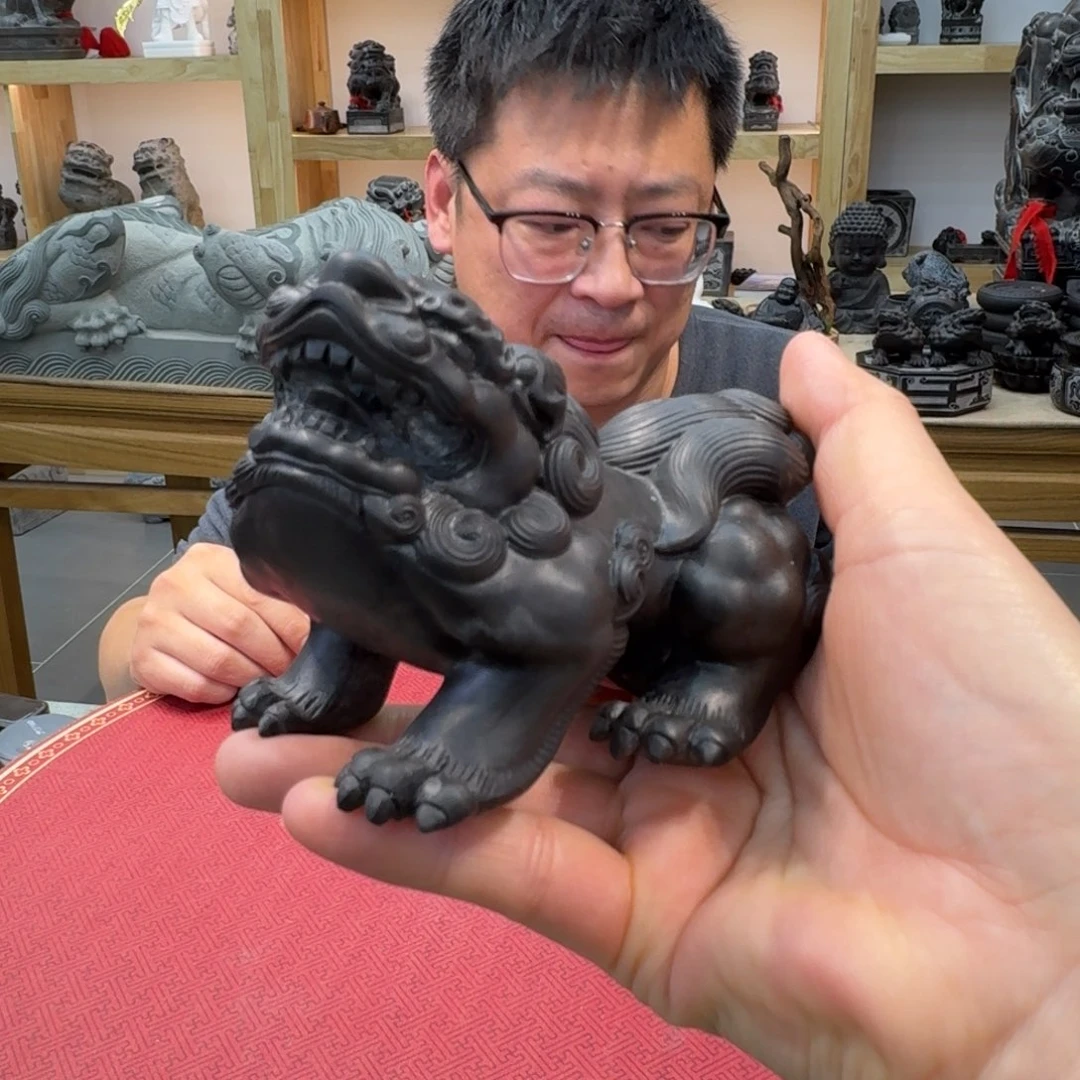 西安石晋錾石雕手工雕刻摆件