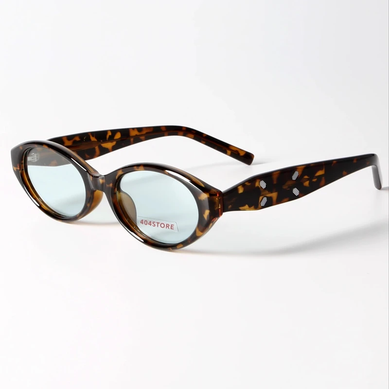 404的店复古韩版时髦Y2K前卫墨镜TR90材质偏光凹造型太阳眼镜男女