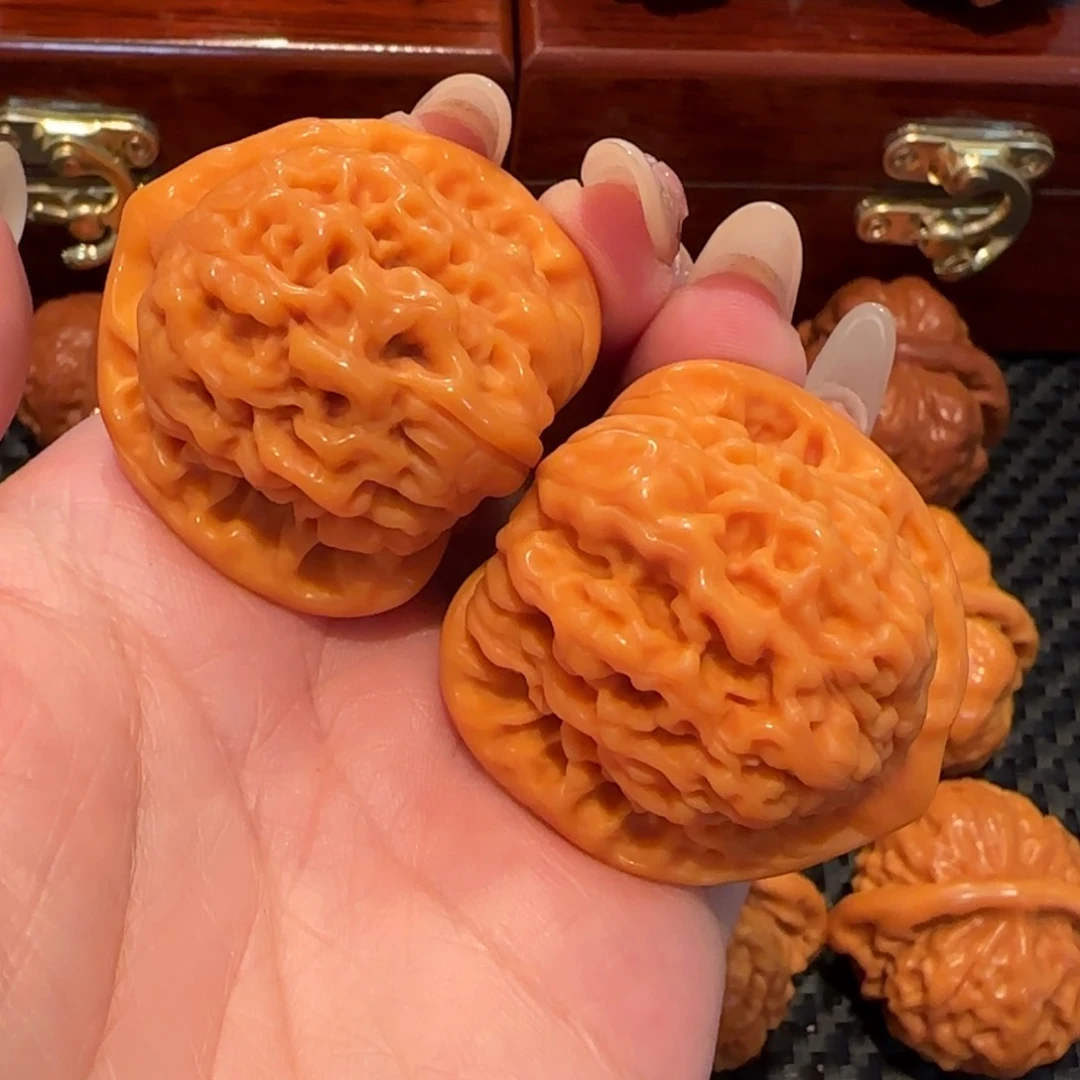 文玩核桃吊坠官帽39精品2709