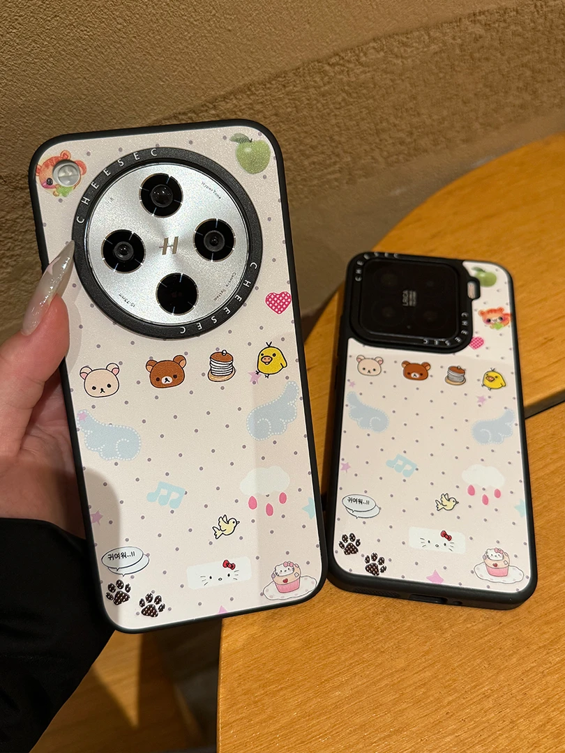 适用于vivox200s手机壳opporeno14小米15玻璃壳华为Pura80荣耀400