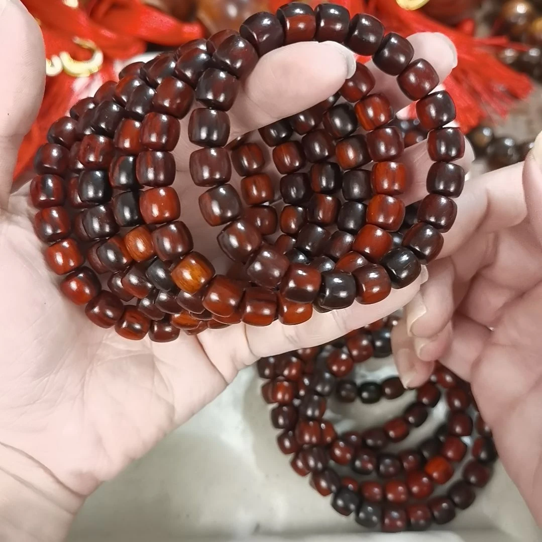 小叶紫檀手串/手链10mm直切