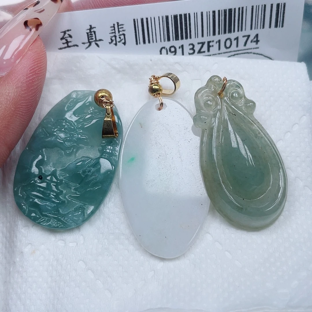 吊坠(不含链)未镶嵌翡翠