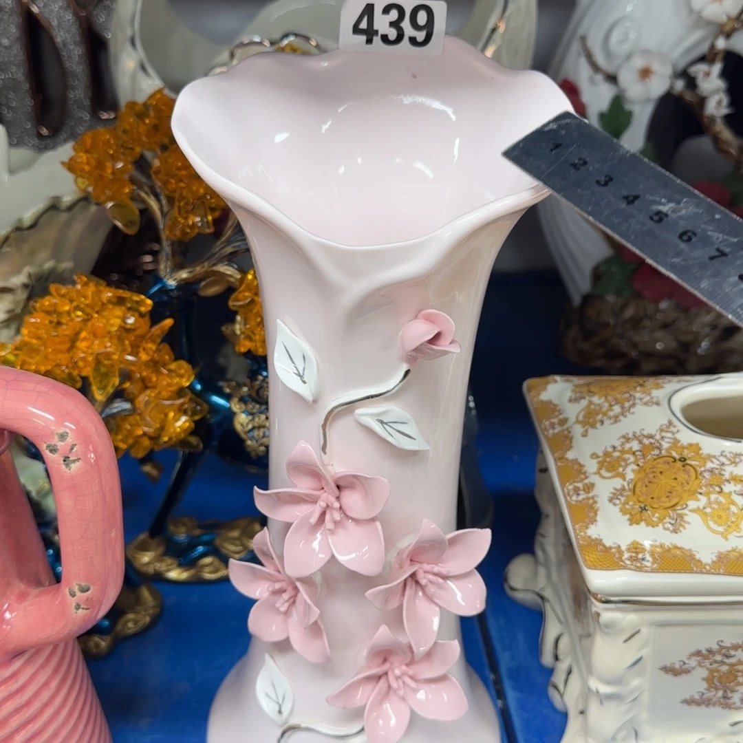 瓷片陶瓷工艺摆件花瓶