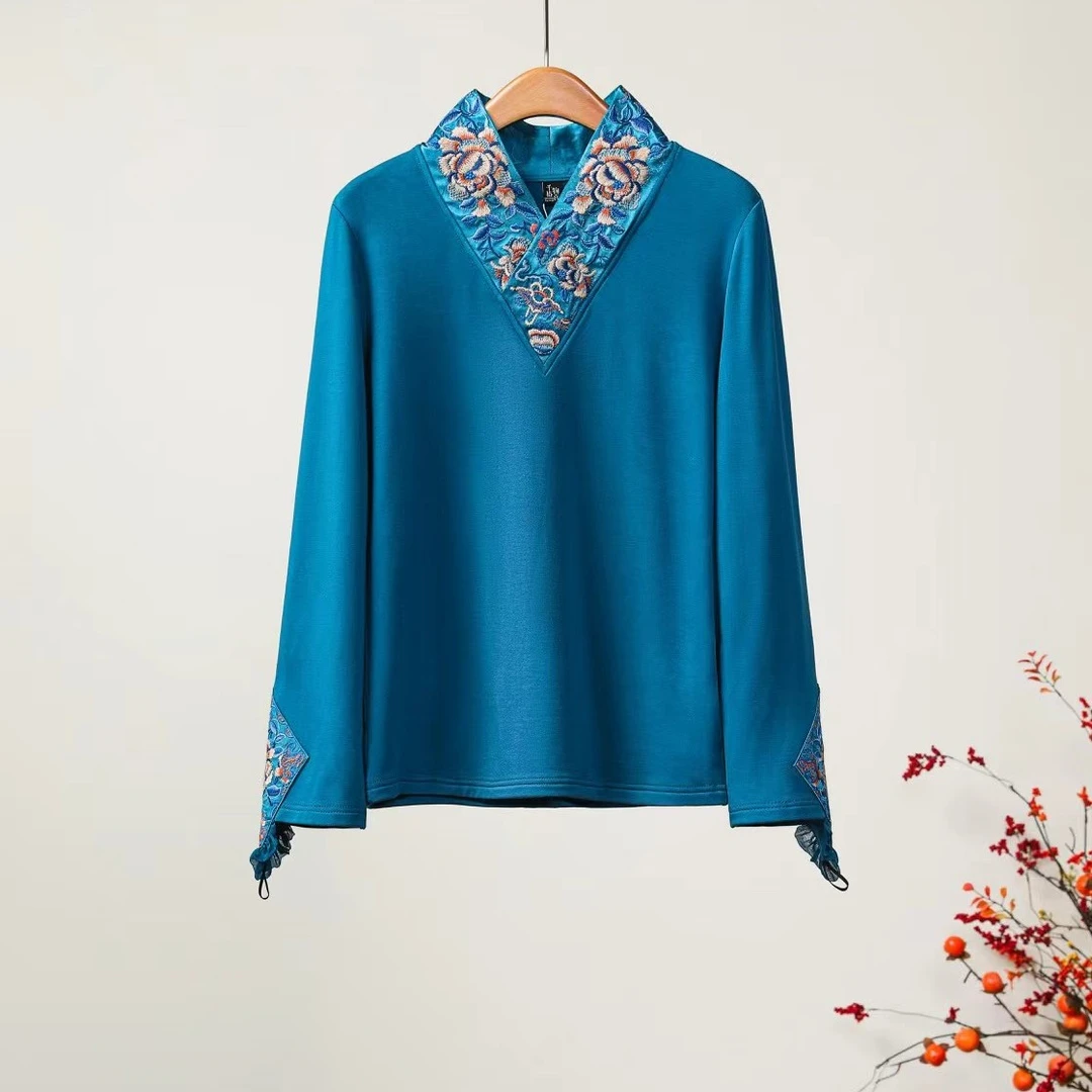 民族风刺绣短衫253703