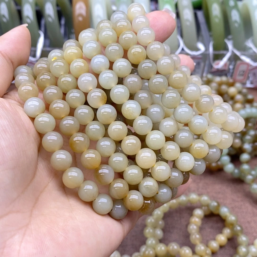 手串未镶嵌和田玉卡8