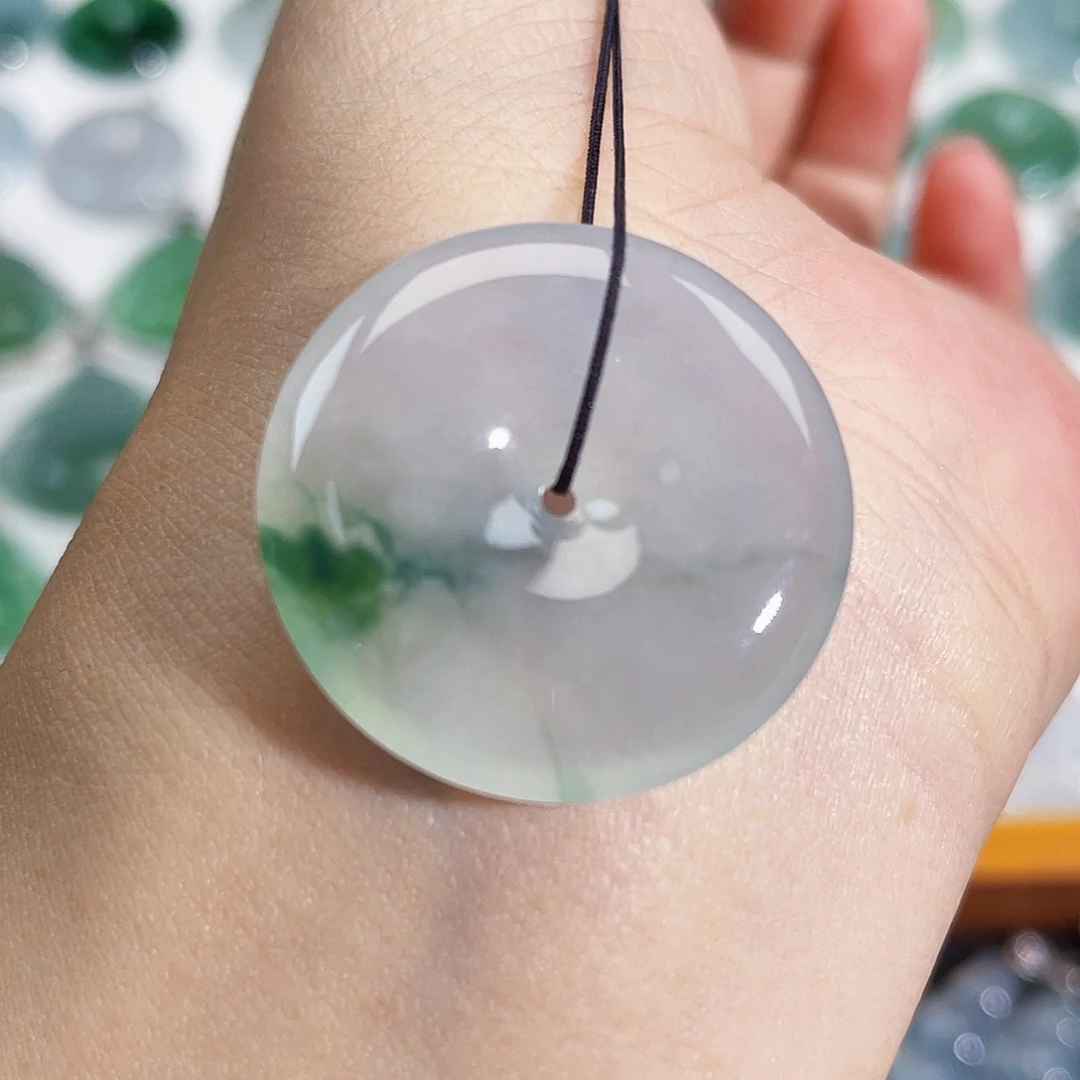 颈饰未镶嵌翡翠吊坠