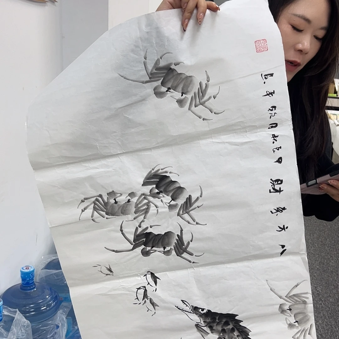 国画国画作品纯手工