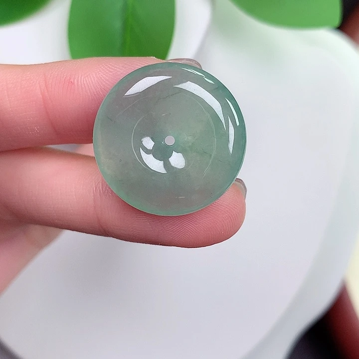 颈饰未镶嵌翡翠23.1-5.0mm
