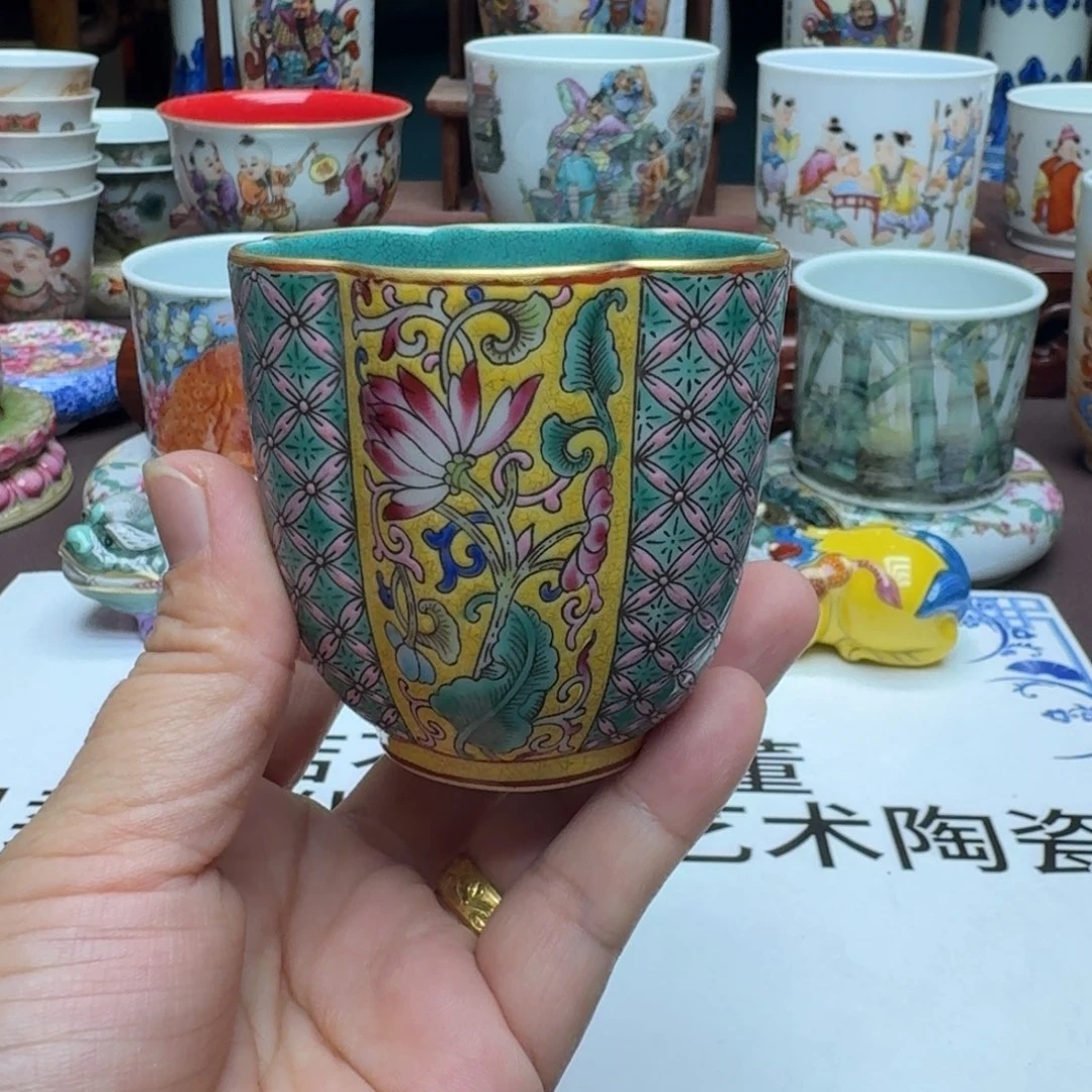 景德镇手工手绘展示