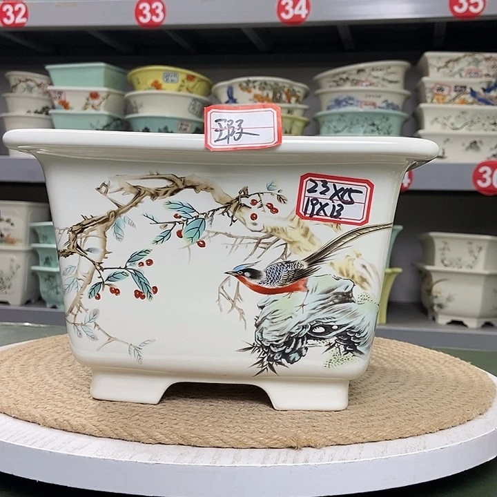 紫砂紫砂花盆1235