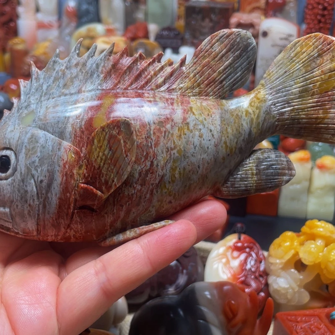 寿山石印石精美寿山