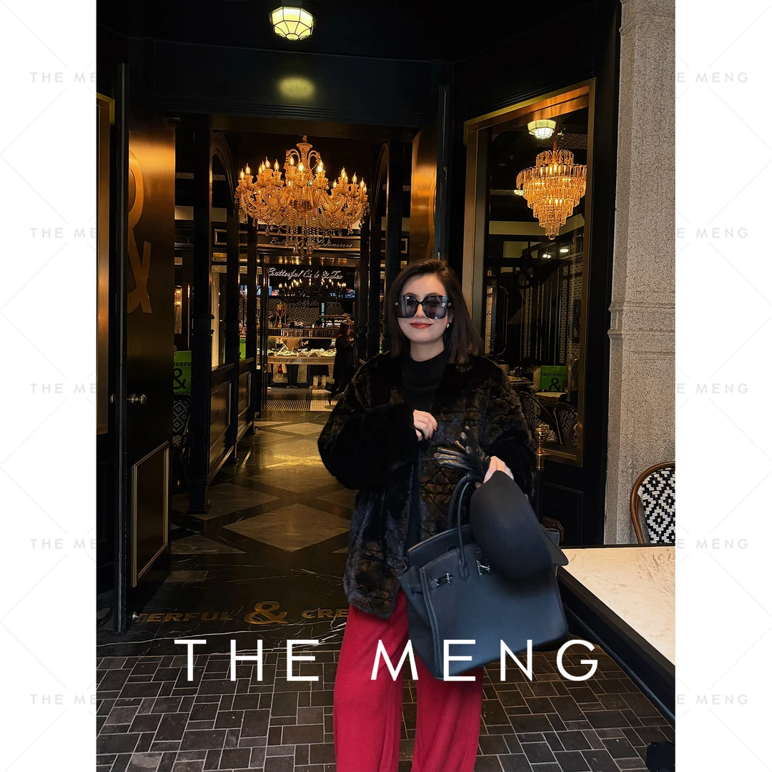 THE MENG【晚会】丹麦皇冠级水貂毛皮奢品皮草#M254A1902 ZZ