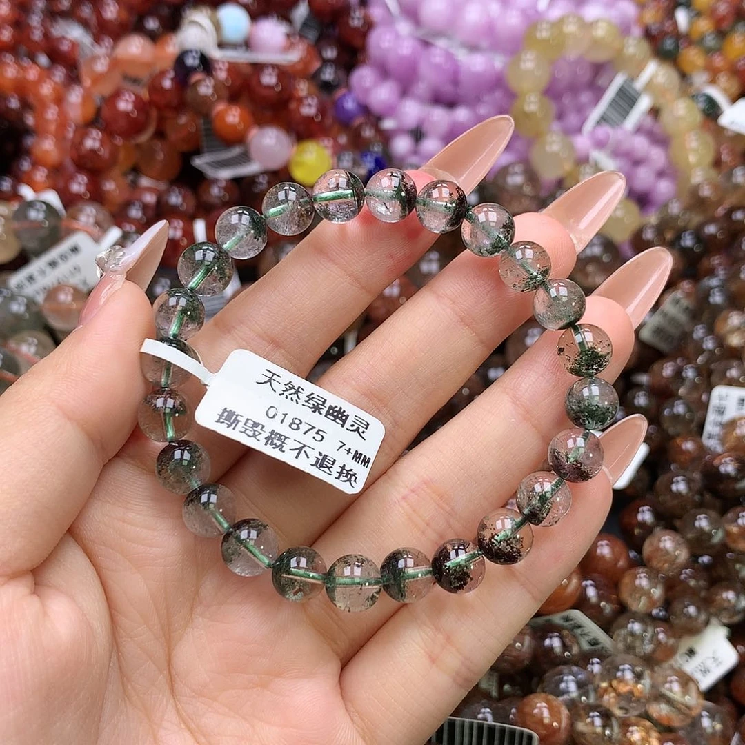 水晶手链未镶嵌，