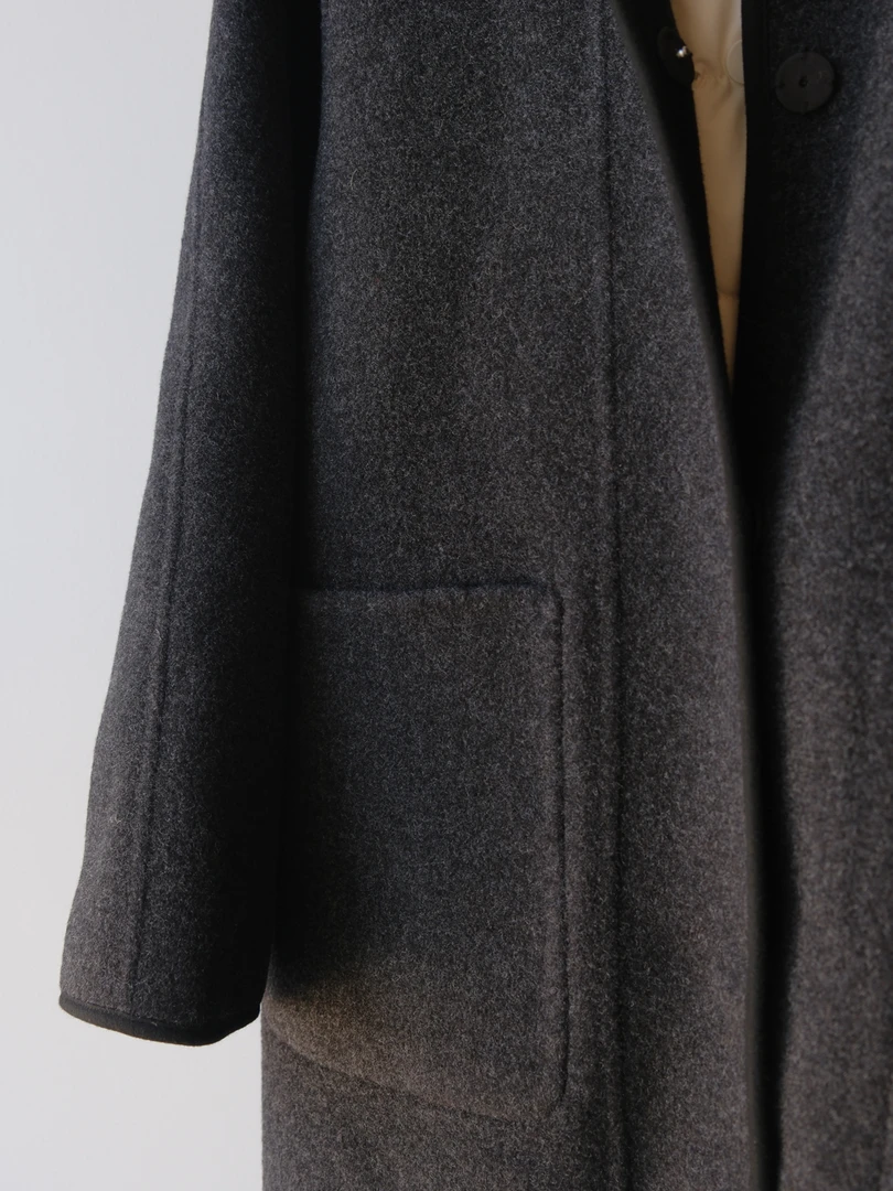 “风度与温度并存” 羽绒加厚内胆/呢子大衣二合一组合