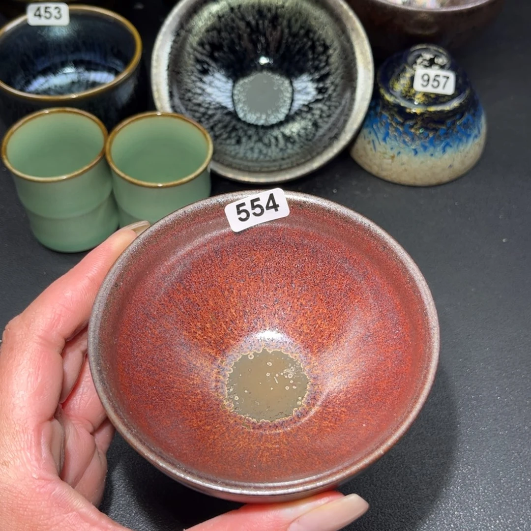 茶盏554 建盏单盏放大漏…………