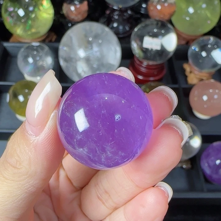 水晶天然水晶球N24未镶嵌天然