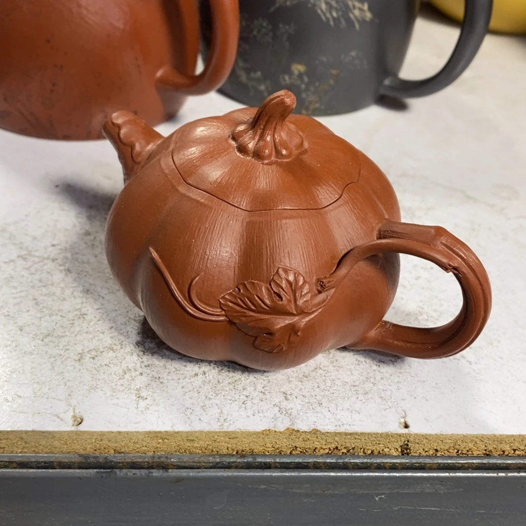 紫砂茶壶原矿手工86