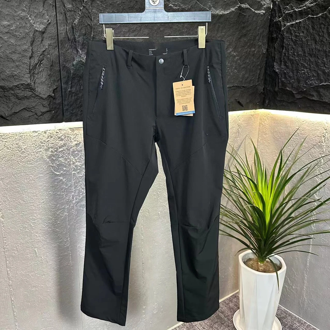 XIANG-TREKK-3.0户外刺绣拉链中腰直筒登山男士休闲裤