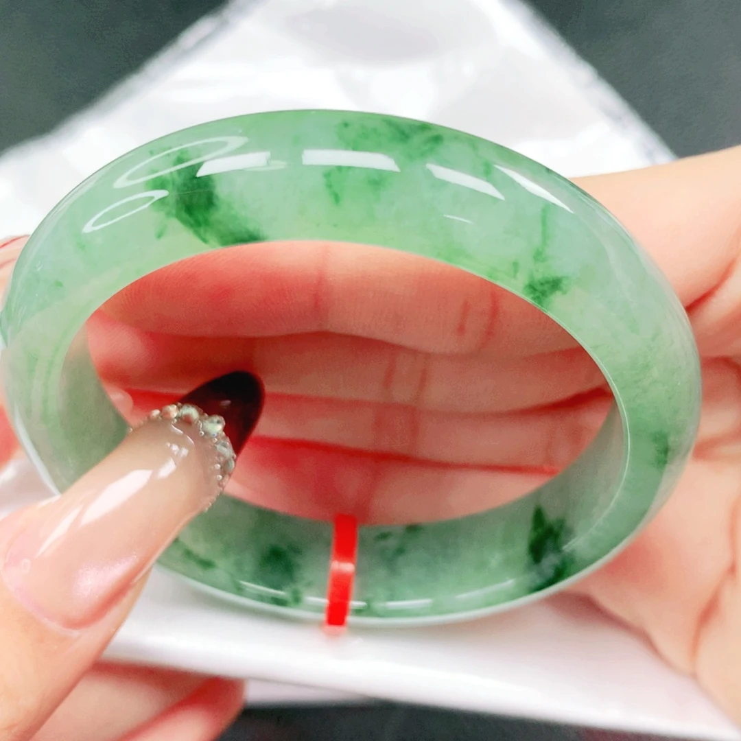 翡翠未镶嵌手镯54