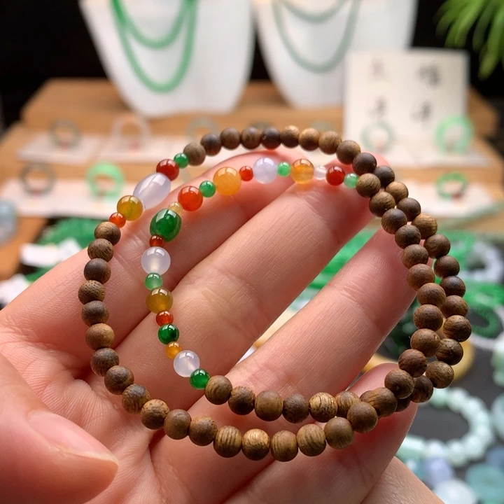 翡翠未镶嵌手链天然缅甸A货翡翠