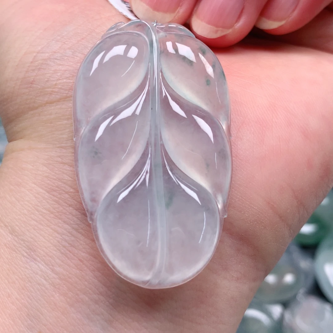 颈饰未镶嵌翡翠天然翡翠