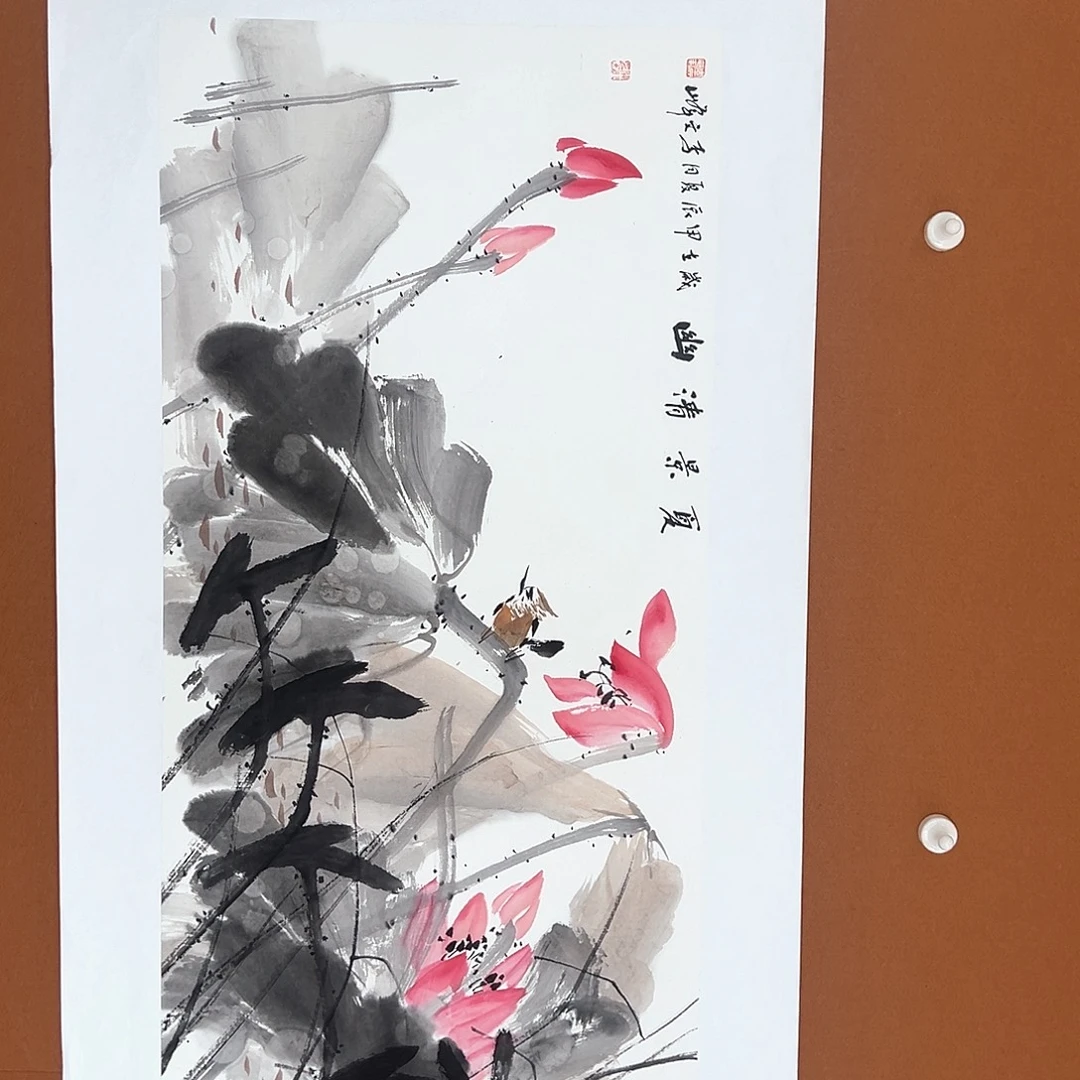 国画李文峰的画作