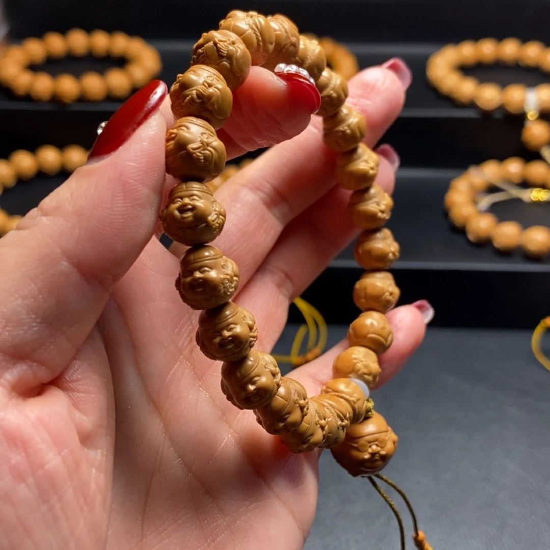 猴头核桃手串地主财神10+