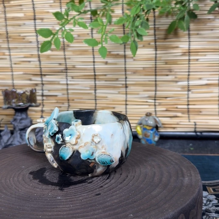 陶瓷景德镇陶瓷高温颜色釉咖啡杯