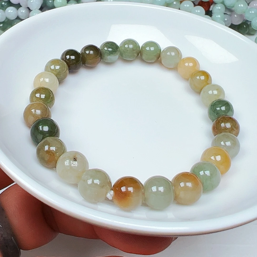 包***子翡翠散珠货主老华