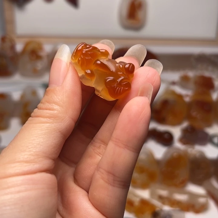 玛瑙/玉髓合金貔貅