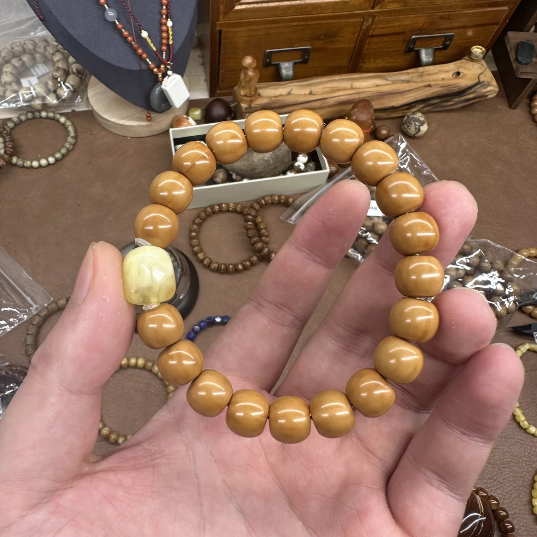 【木阳臻选】单圈手串 猴头卡11搭配蜜蜜