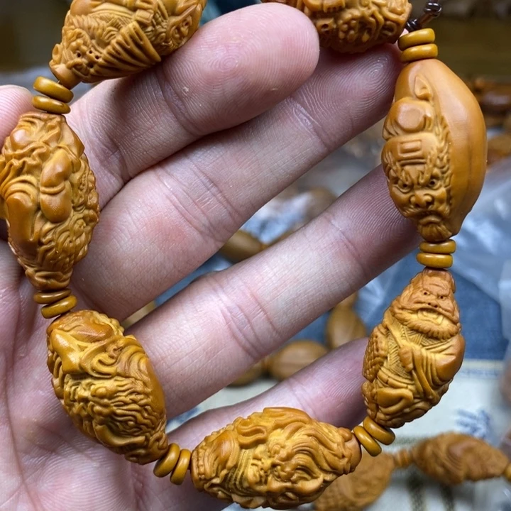 橄榄核手串/手链橄榄核雕工艺手串