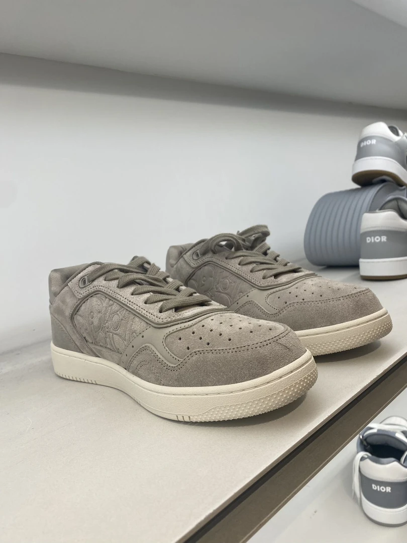 未使用 DIOR/迪奥 dDIOR男士25年新款立绒b27鞋子 灰色