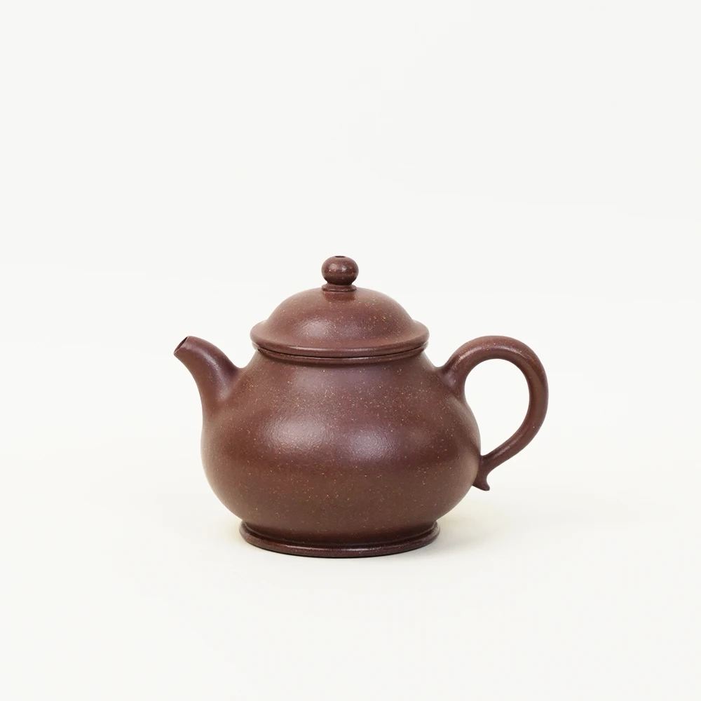 【巧器】潘壶千禧紫泥全手工制作140CC左右 原矿无添加泥料 027