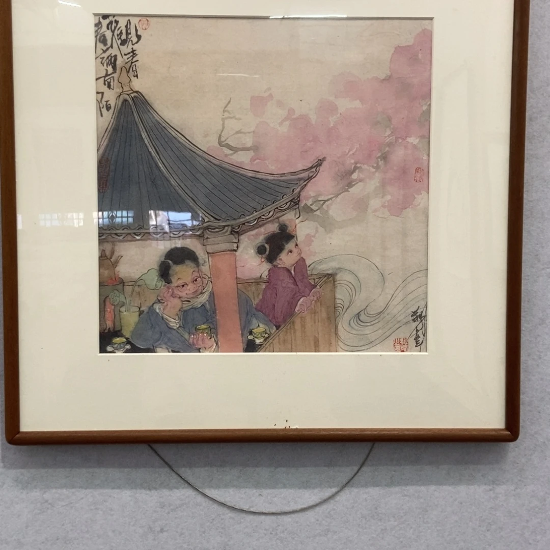 5***4国画墨鱼精品墨鱼精品