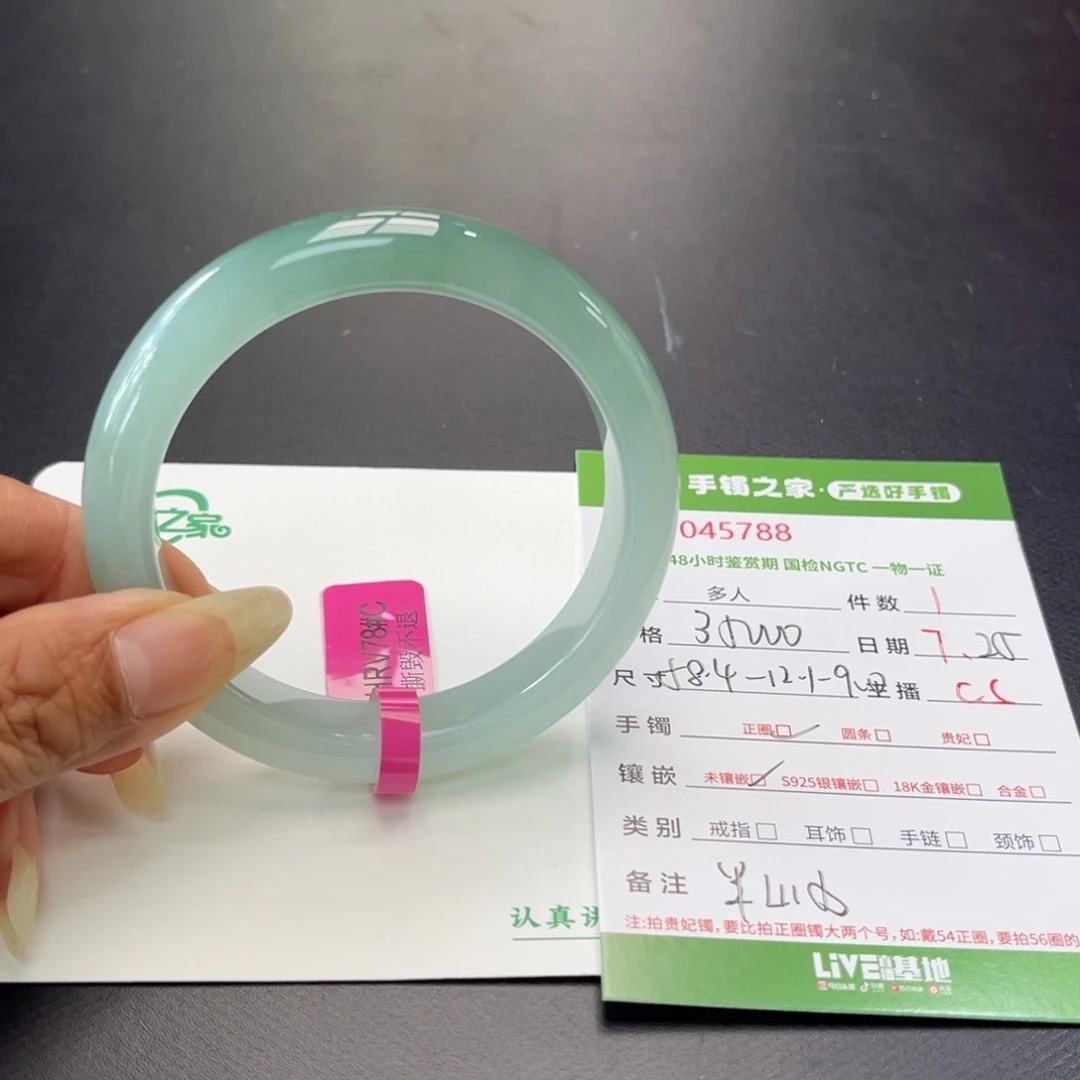 翡翠手镯未镶嵌多人