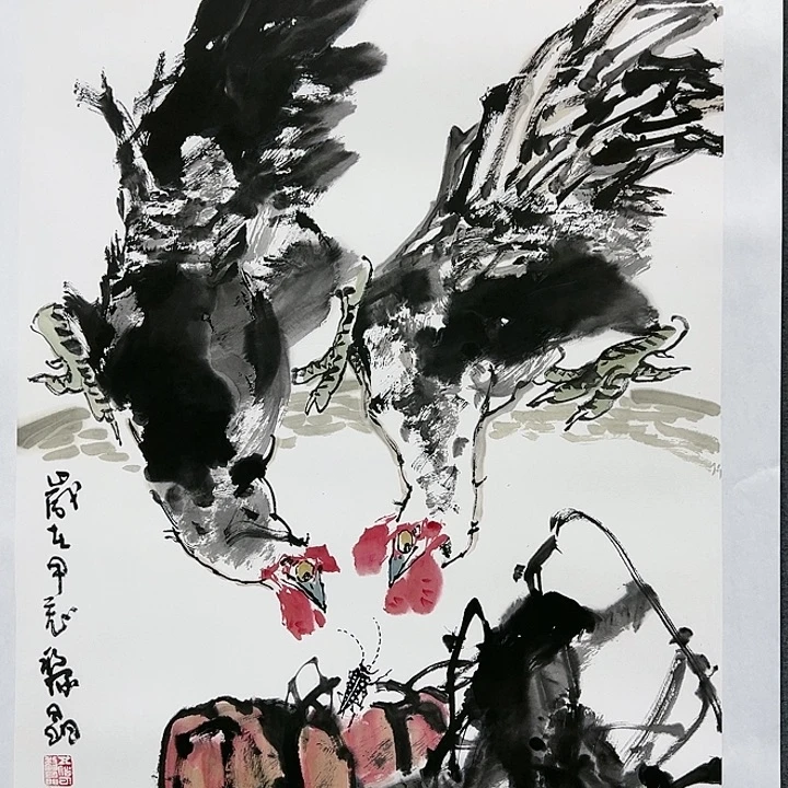 国画书画作品多次