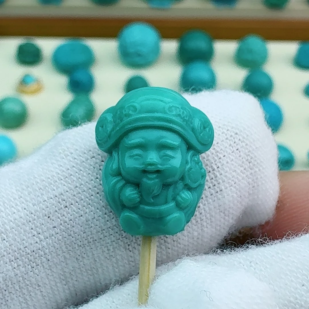 绿松石黄财未镶嵌