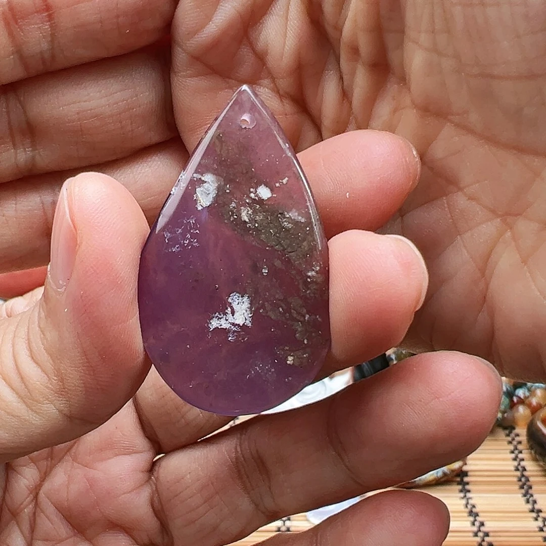 未镶嵌玛瑙/玉髓珠宝半成品