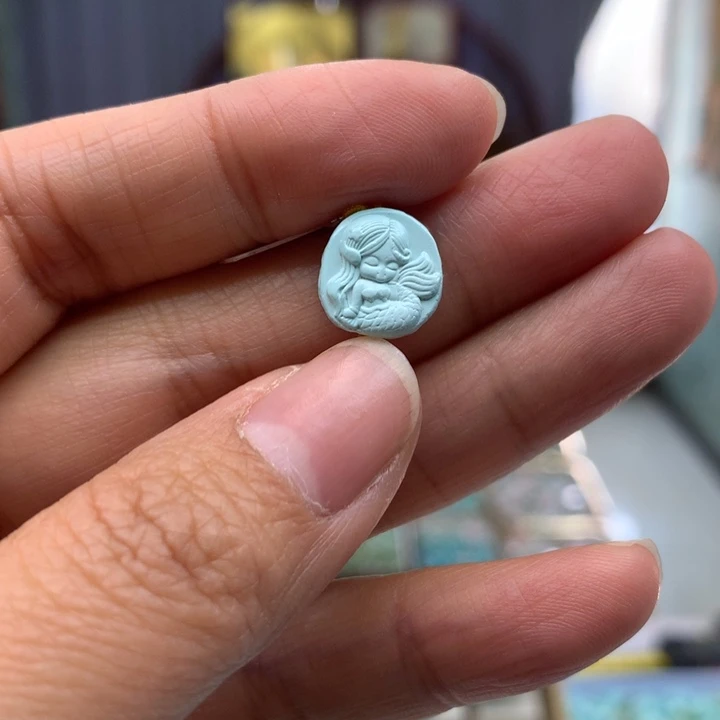 绿松石未镶嵌配饰