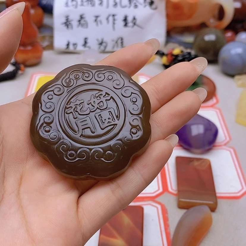 【闪购商品】未镶嵌玛瑙/玉髓珠宝半成品林**塔