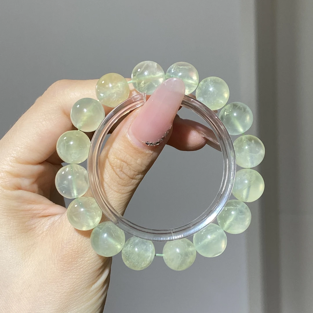 【青柠】12mm葡萄石