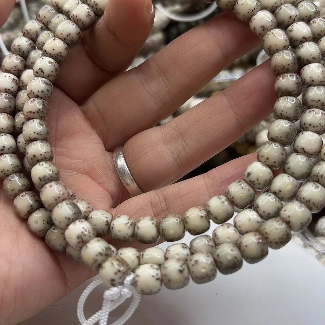 星月菩提手串87通体大留白